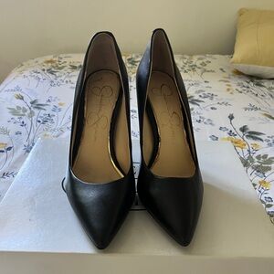 Black Jessica Simpson Heels - Size 4.5